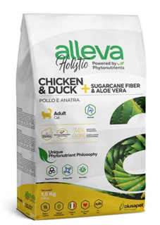 Alleva HOLISTIC cat adult chicken & duck 1,5 kg