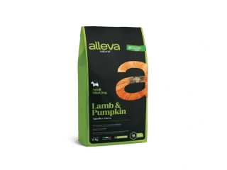 Alleva NATURAL dog adult mini lamb & pumpkin 12 kg
