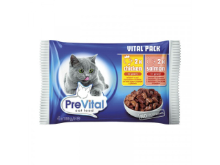 PreVital kapsičky pre mačky 4*100g