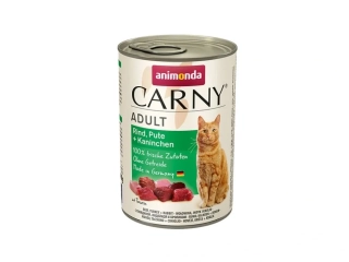 Animonda CARNY® cat Adult hovädzie,morka a králik bal. 6 x 400 g konzerva