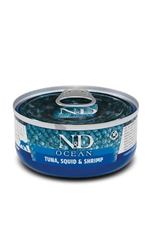 Farmina N&D cat OCEAN tuna & salmon konzerva 70 g