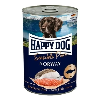 Happy Dog PREMIUM - Fleisch Pur - lososie mäso konzerva 400 g