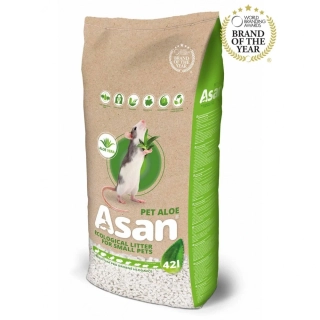 Podstielka ASAN hlodavce Pet Pure 42 L (8 kg)