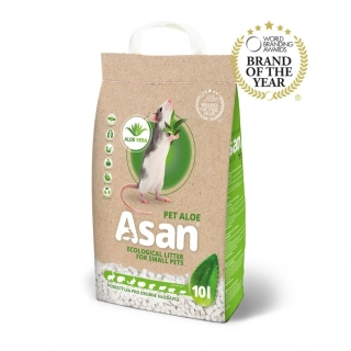 Podstielka ASAN hlodavce Pet Aloe 10 L (2 kg)
