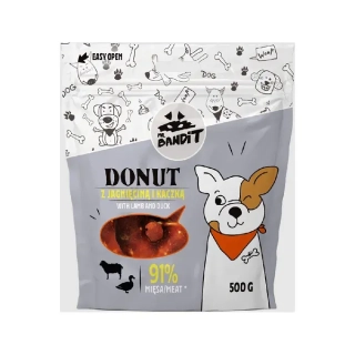 Pamlsok Mr. Bandit donut with lamb 500g