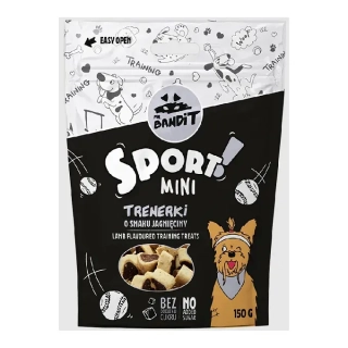 Pamlsok Mr. Bandit sport mini lamb flavor training treats 150g
