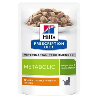 HILLS Diet Feline Metabolic KAPSIČKA NEW 12 x 85 g