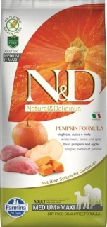 Farmina N&D dog PUMPKIN (GF) adult medium & maxi, duck & cantaluope 12 kg