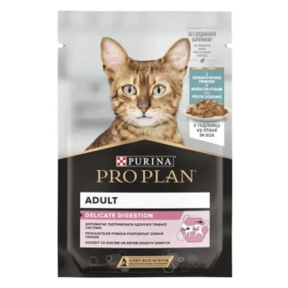 ProPlan MO Cat Adult delicate morské ryby kapsička 26x85 g