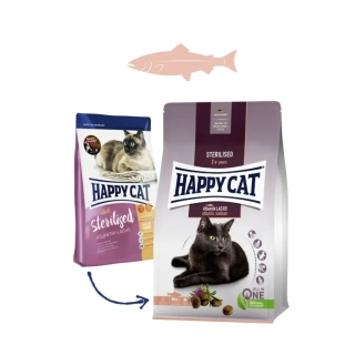 Happy Cat SUPREME - Sterilised Atlantik-Lachs / Losos 1,3 kg