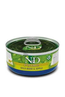 Farmina N&D cat PRIME boar & apple konzerva 70 g