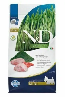 Farmina N&D dog SPIRULINA (GF) adult mini, lamb 2 kg