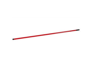 Násada zmetáková alu 130cm, hrubý závit, hnedá