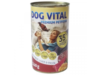 Konzerva DogVital 1240g