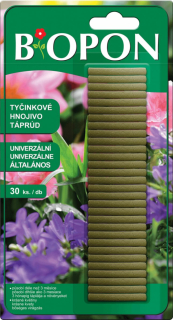 BIOPON hnojivé tyčinky univerzálne 30ks