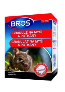 BROS GRANULÁT PROTI HLODAVCOM 7*20g